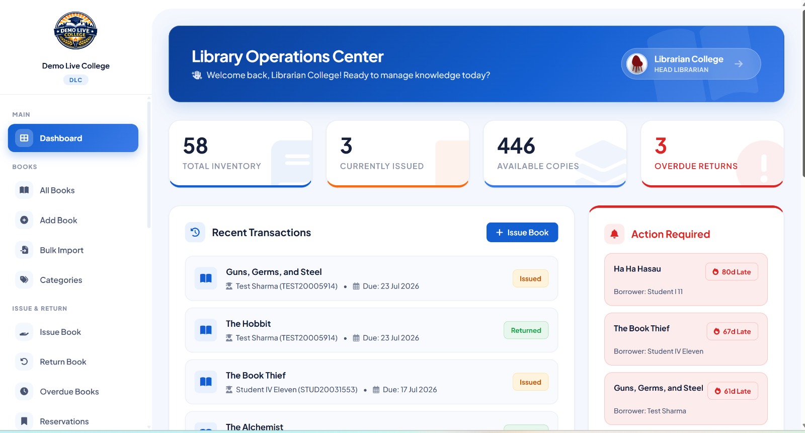 Library Operations Center